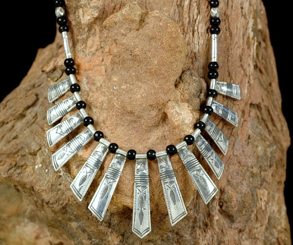 Tuareg Silber Kette - ChatChat / Shatshat - Tuaregschmuck