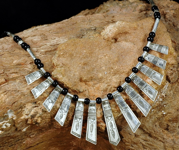 Tuareg Silber Kette - ChatChat / Shatshat - Tuaregschmuck